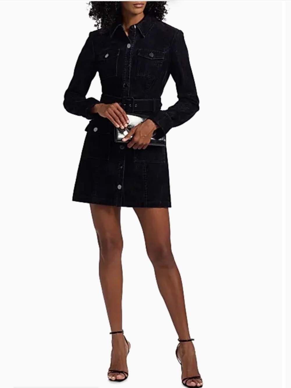 Toccin Mercer Denim Mini Shirtdress - NWT!